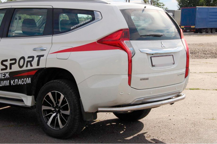 Mitsubishi Pajero Sport 2015– Zadnji zaščitni lok AK005 (nerjaveče jeklo) Image
