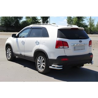 Zadnji dvojni vogalni ščitniki AK003-dvojni (nerj.) Kia Sorento II XM 2009–2014 fotografija 2
