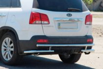 Kia Sorento II XM 2009–2014 Zadnji zaščitni lok AK003-2 (nerjavno jeklo) fotografija 3