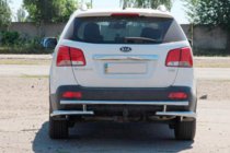 Kia Sorento II XM 2009–2014 Zadnji zaščitni lok AK003-2 (nerjavno jeklo) fotografija 2