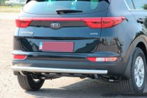 Kia Sportage 2015–2021 Zadnji zaščitni lok AK002 (nerjaveče jeklo) fotografija 5