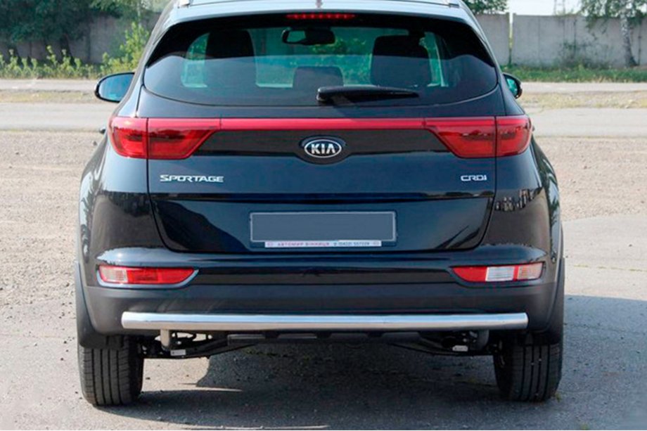 Kia Sportage 2015–2021 Zadnji zaščitni lok AK002 (nerjaveče jeklo) Image