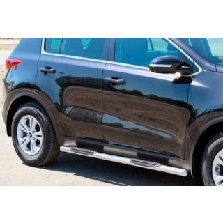 Stranske cevi BB002 (2 kosa, inox) Kia Sportage 2015–2021 fotografija 4