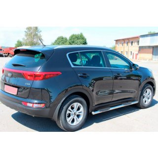 Stranske cevi BB002 (2 kosa, inox) Kia Sportage 2015–2021 fotografija 2