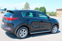 Kia Sportage 2015–2021 Stranske cevi BB001 (2 kos, nerjavno jeklo) fotografija 3