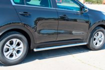 Kia Sportage 2015–2021 Stranske cevi BB001 (2 kos, nerjavno jeklo) fotografija 2