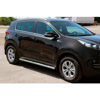 Stranske cevi BB001 (2 kos, nerjavno jeklo) Kia Sportage 2015–2021 fotografija 1