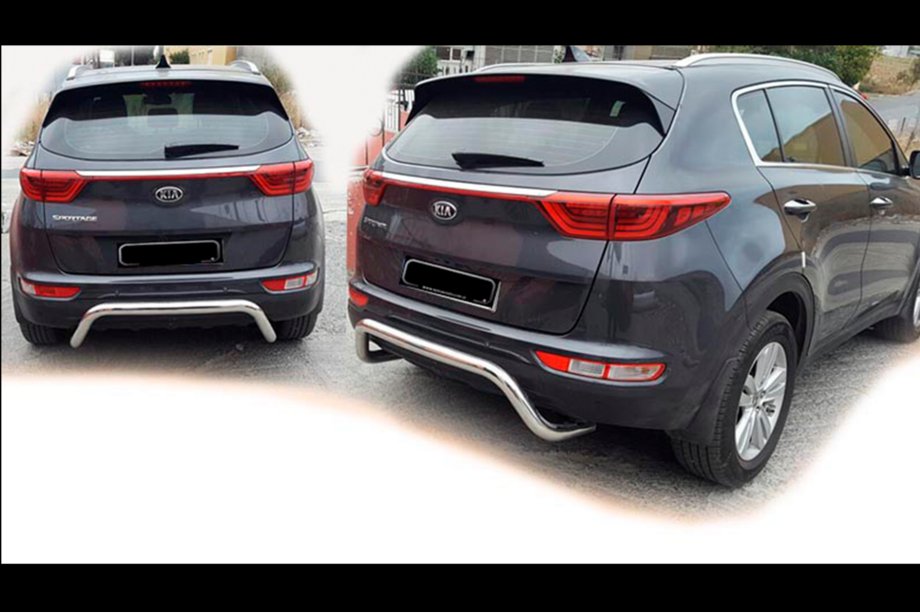 Kia Sportage 2015–2021 Zadnji zaščitni lok AK007 (nerjaveče jeklo) Image