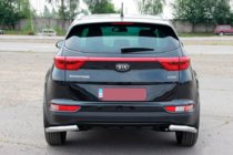 Kia Sportage 2015–2021 Zadnja zaščitna vogala AK003 (nerjavno jeklo) fotografija 5