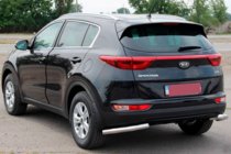 Kia Sportage 2015–2021 Zadnja zaščitna vogala AK003 (nerjavno jeklo) fotografija 3