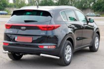 Kia Sportage 2015–2021 Zadnja zaščitna vogala AK003 (nerjavno jeklo) fotografija 4