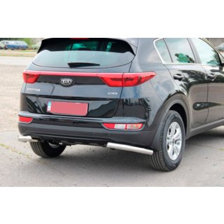 Zadnja zaščitna vogala AK003 (nerjavno jeklo) Kia Sportage 2015–2021 fotografija 2