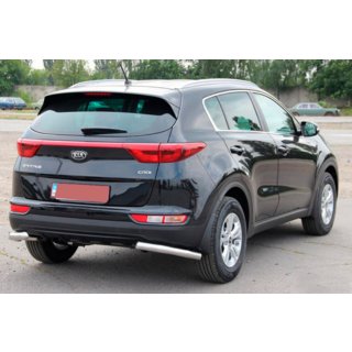 Zadnja zaščitna vogala AK003 (nerjavno jeklo) Kia Sportage 2015–2021 fotografija 4