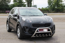 Kia Sportage 2015–2021 Prednji zaščitni lok WT003 (nerjaveče jeklo) fotografija 5