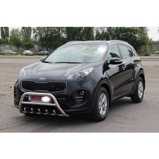 Prednji zaščitni lok WT003 (nerjaveče jeklo) Kia Sportage 2015–2021 fotografija 4