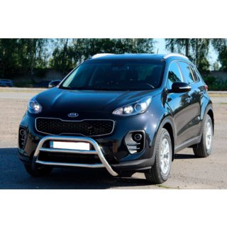 Kenguru zaščitni lok WT023 (nerjavno jeklo) Kia Sportage 2015–2021 fotografija 3