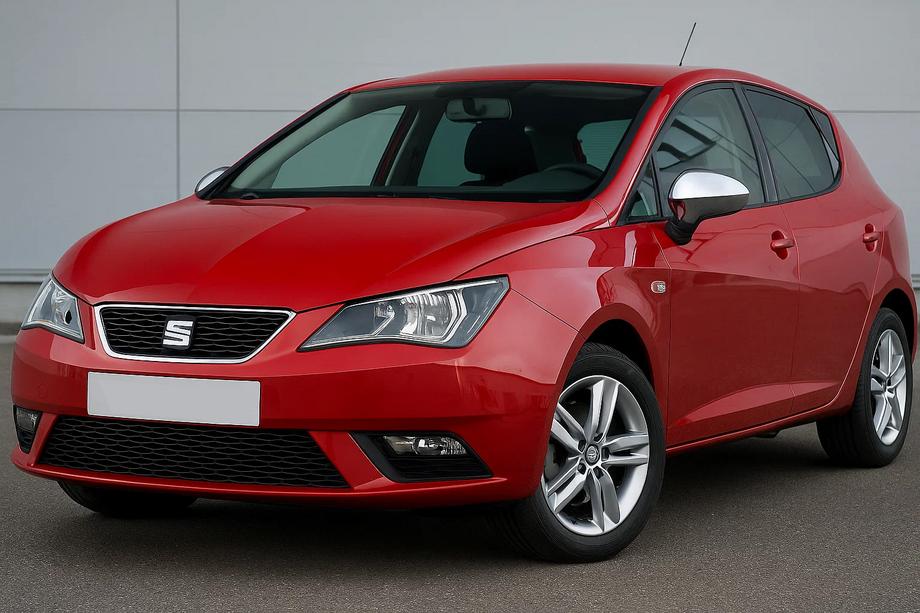 Seat Ibiza 2010–2017 Kromirani pokrovi vzvratnih ogledal (2 kosa, nerjaveče jeklo) Fotografija 1