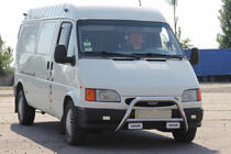 Ford Transit 1991–2000 Sprednji zaščitni lok (bull bar) WT006 (nerjaveče jeklo) fotografija 1