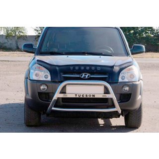 Sprednji zaščitni lok WT025 (nerjaveče jeklo) Hyundai Tucson JM 2004– fotografija 1