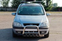 Opel Zafira A 1998–2005 Prednji zaščitni lok QT006 (nerjaveče jeklo) fotografija 1