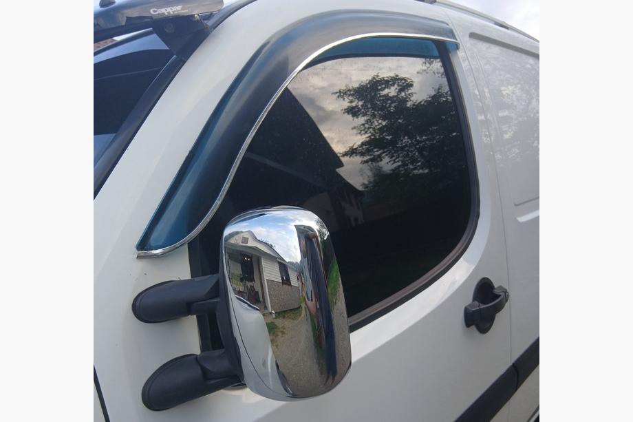 Fiat Doblo I 2005–2010 Kromirani pokrovi ogledal (2 kosa, plastika) Fotografija 3