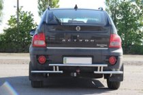 SsangYong Action 2005–2018 Zadnji zaščitni lok AK005-2 (nerjavno jeklo) fotografija 2
