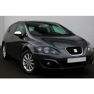 Kromirani pokrovi ogledal (2010-2012, 2 kos, nerjaveče jeklo) Seat Leon 2005–2012 fotografija 1