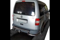 Volkswagen Caddy 2004–2010 Zadnji zaščitni lok AK003-3 (2 kos, nerjaveče jeklo) fotografija 3