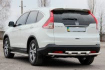 Honda CRV 2012–2016 Zadnji zaščitni lok AK002 – dvojni (nerjaveče jeklo) fotografija 3