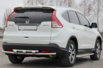 Honda CRV 2012–2016 Zadnji zaščitni lok AK002 – dvojni (nerjaveče jeklo) fotografija 1
