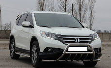 Honda CRV 2012–2016 Sprednji zaščitni lok WT003-ST-V1 (nerj.) fotografija 2