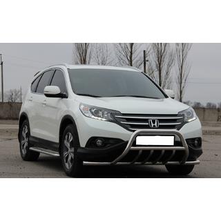 Sprednji zaščitni lok WT003-ST-V1 (nerj.) Honda CRV 2012–2016 fotografija 2