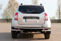 Renault Duster 2008–2017 Zadnji zaščitni lok AK005-Special (nerjaveče jeklo) fotografija 2