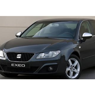 Kromirani pokrovi vzvratnih ogledal (2 kosa, nerjaveče jeklo) Seat Exeo 2008–2013 fotografija 1