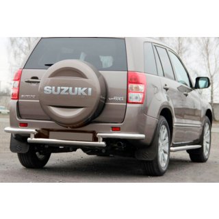 Zadnji zaščitni lok AK003-2 (nerjavno jeklo) Suzuki Grand Vitara 2005–2017 fotografija 3