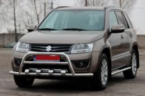 Suzuki Grand Vitara 2005–2017 Sprednji zaščitni lok ST-WT-15 (nerjavno jeklo) fotografija 2