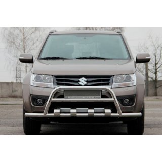 Sprednji zaščitni lok ST-WT-15 (nerjavno jeklo) Suzuki Grand Vitara 2005–2017 fotografija 1