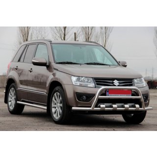 Sprednji zaščitni lok ST-WT-15 (nerjavno jeklo) Suzuki Grand Vitara 2005–2017 fotografija 3