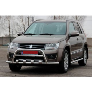 Sprednji zaščitni lok ST-WT-15 (nerjavno jeklo) Suzuki Grand Vitara 2005–2017 fotografija 2