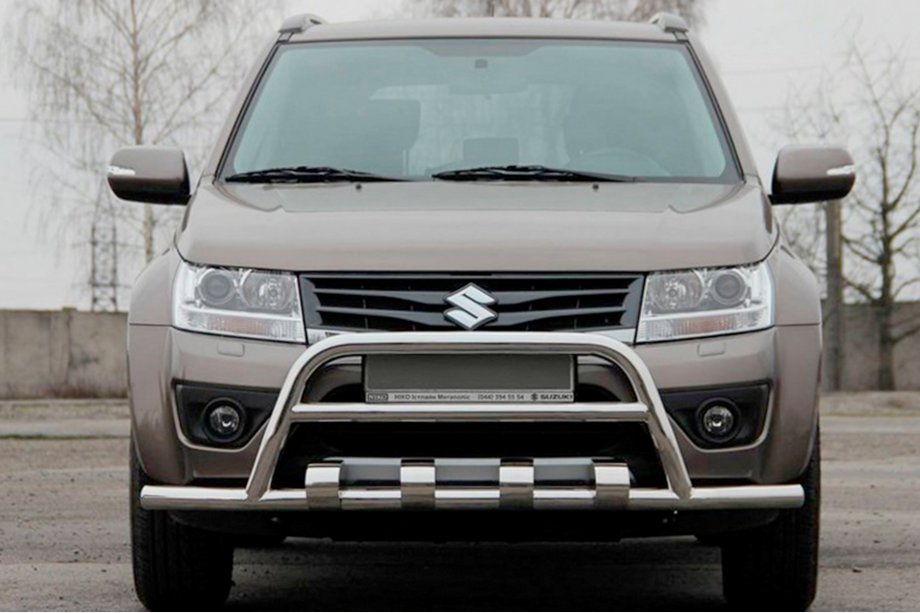 Suzuki Grand Vitara 2005–2017 Sprednji zaščitni lok ST-WT-15 (nerjavno jeklo) Image