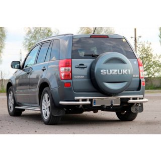 Zadnji zaščitni lok AK005-3 (nerjaveče jeklo) Suzuki Grand Vitara 2005–2017 fotografija 1