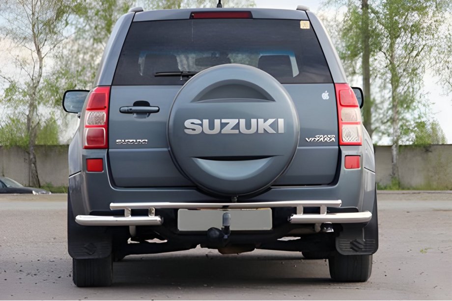 Suzuki Grand Vitara 2005–2017 Zadnji zaščitni lok AK005-3 (nerjaveče jeklo) Fotografija 2