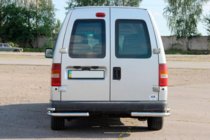 Fiat Scudo 1996–2007 Zadnji dvojni vogalni zaščitni loki AK003-подвійний (nerjavno jeklo) fotografija 2