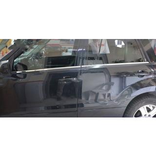 Okenske obrobe (4 kosi, nerjavno jeklo) Suzuki Grand Vitara 2005–2017 fotografija 2