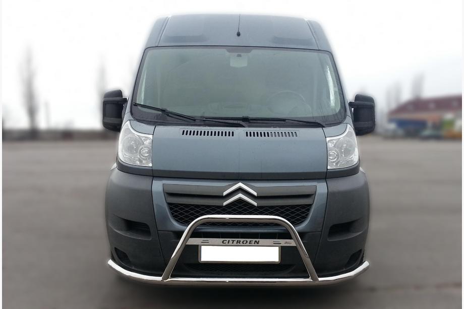 Citroen Jumper 2007–2025 Sprednji zaščitni lok ST019 (nerjaveče jeklo) Image