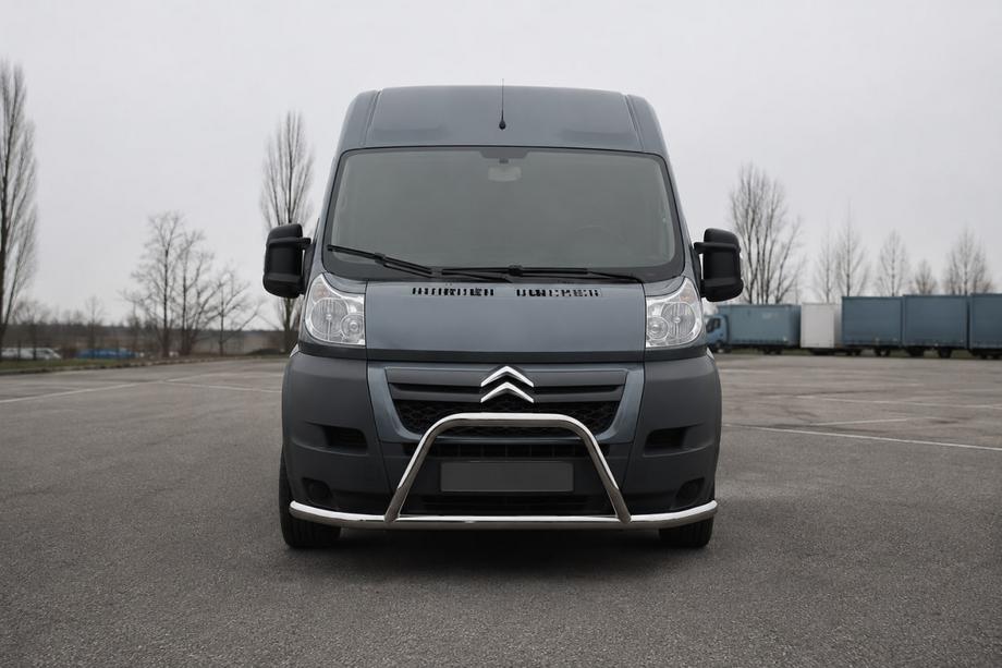 Fiat Ducato 2006–2025 Sprednji zaščitni lok ST019 (nerjaveče jeklo) Image