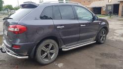 Renault Koleos 2008–2016 Stranski pragovi Premium (2 kos, nerj.) 60 mm fotografija 6