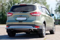 Ford Kuga/Escape 2013–2019 Zadnji zaščitni lok AK002 (nerjaveče jeklo) fotografija 1