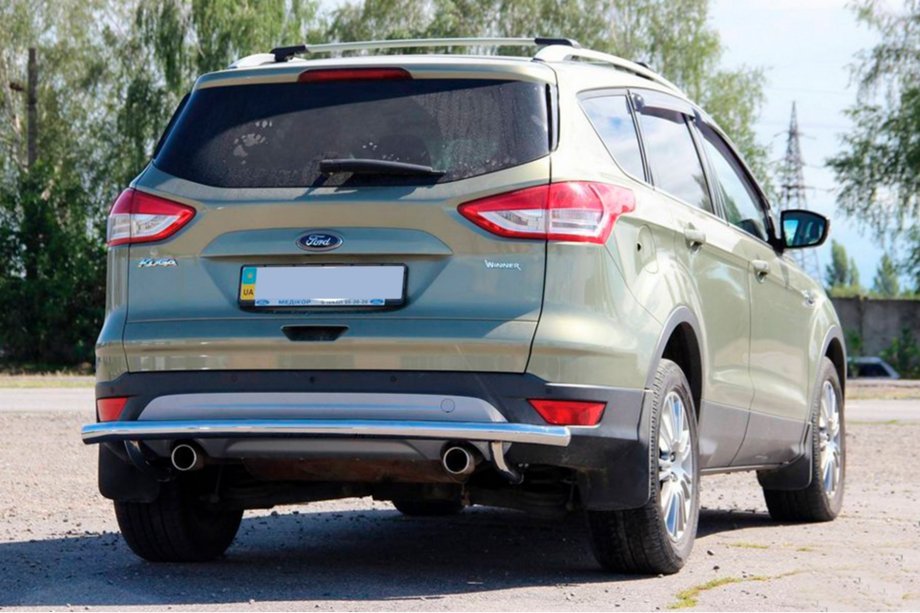 Ford Kuga/Escape 2013–2019 Zadnji zaščitni lok AK002 (nerjaveče jeklo) Image