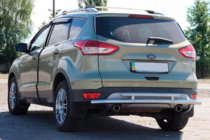 Ford Kuga/Escape 2013–2019 Zadnji zaščitni lok AK002-2 (nerjaveče jeklo) fotografija 3